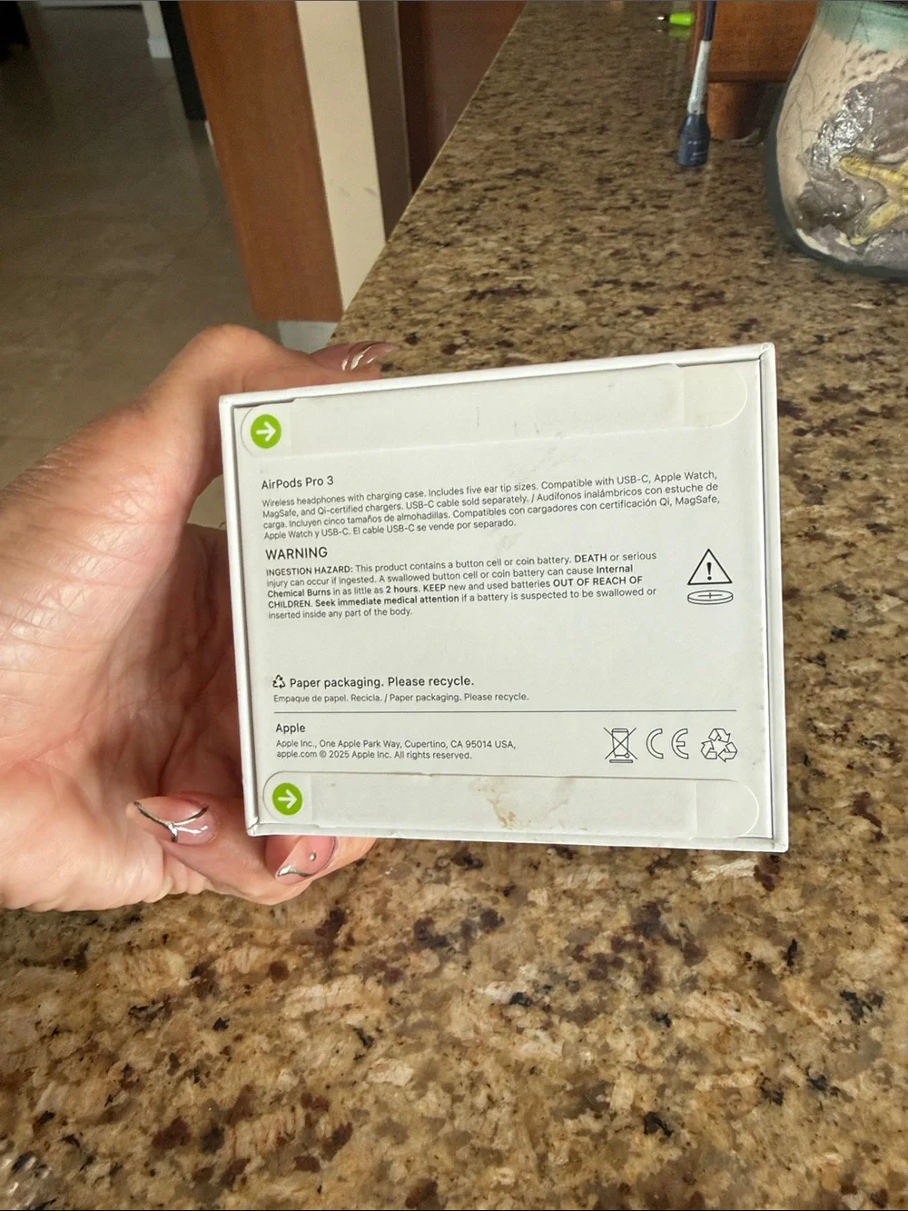 Brand new Apple White AirPodspro with Charging Case